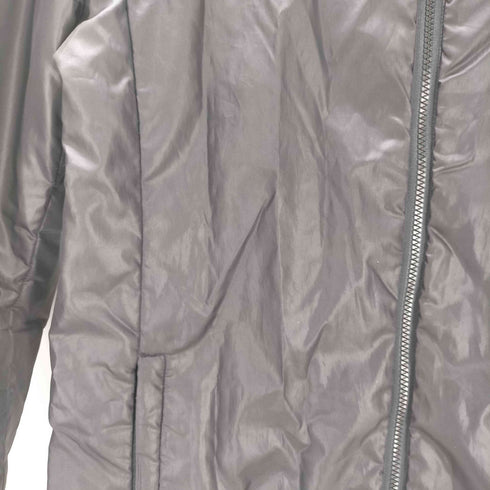 バーバリーブルーレーベル BURBERRY BLUE LABEL Padding Nylon Jacket 裏地ノバチェック パディング パテント ナイロン ジャケット ブルゾン 裾ドローコード レディース 38