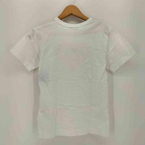 プレイコムデギャルソン PLAY COMME des GARCONS T-SHIRT RED EMBLEM メンズ XXS