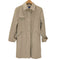 バーバリーブルーレーベル BURBERRY BLUE LABEL Balmacaan Long Coat 襟裏ノバチェック ガンフラップ付き バルマカーン ステンカラー ロング コート レディース 38