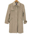 バーバリーブルーレーベル BURBERRY BLUE LABEL Balmacaan Long Coat 襟裏ノバチェック ガンフラップ付き バルマカーン ステンカラー ロング コート レディース 38