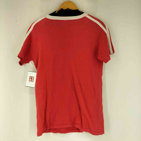 チャンピオン Champion 80S MADE IN USA 白ライン ロゴプリント S/S カットソー メンズ import:M