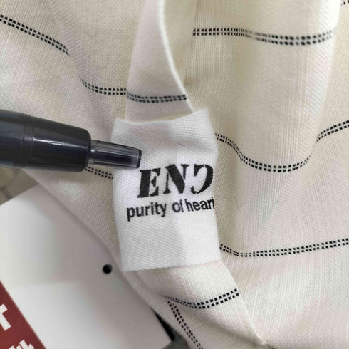 ENC label striped shirt メンズ F