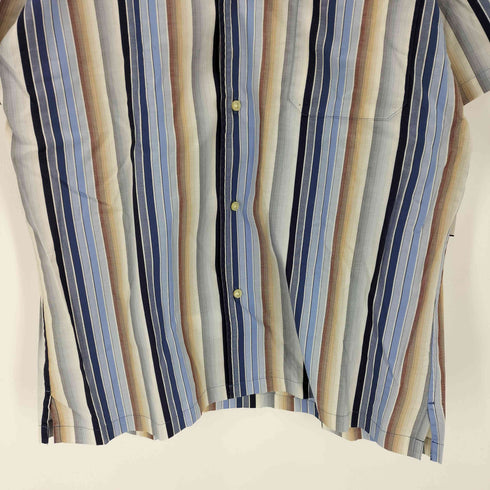 ポールスチュアート Paul Stuart S/S ストライプシャツ メンズ JPN:M