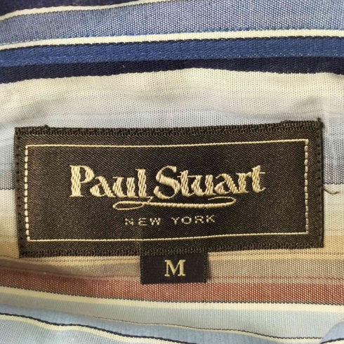 ポールスチュアート Paul Stuart S/S ストライプシャツ メンズ JPN:M