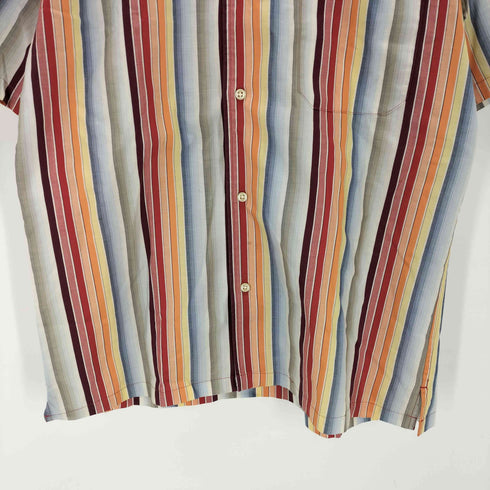 ポールスチュアート Paul Stuart S/S ストライプシャツ メンズ JPN:M