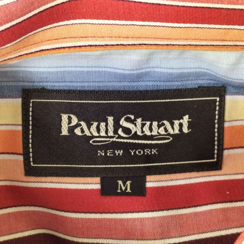 ポールスチュアート Paul Stuart S/S ストライプシャツ メンズ JPN:M