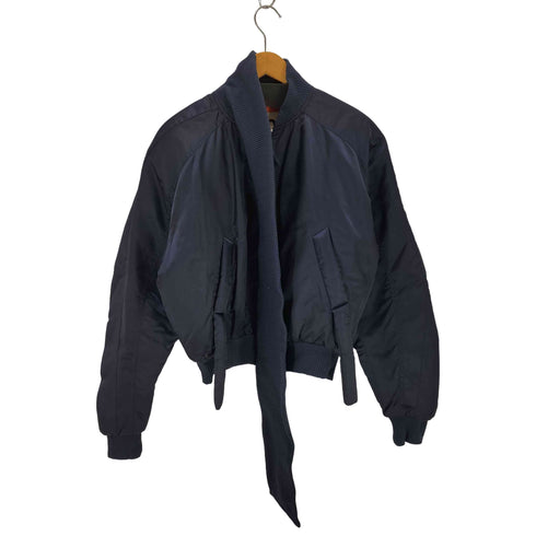オットリンガー OTTOLINGER Scarf Bomber Jacket Blue レディース import:XS