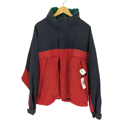 エディーバウアー Eddie Bauer 90-00S バイカラー パッカブルフード ジップアップ マウンテンジャケット メンズ import:XL