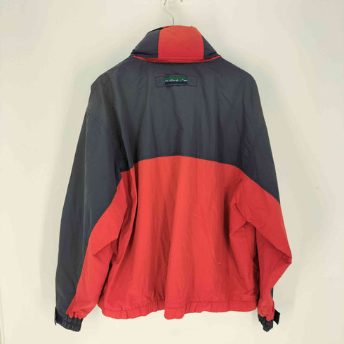 エディーバウアー Eddie Bauer 90-00S バイカラー パッカブルフード ジップアップ マウンテンジャケット メンズ import:XL