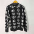 ルーカ RVCA DMOTE 総柄 クルーネックセーター/プルオーバーニット メンズ import:M