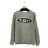 エックスガール X-girl CHENILLE EMBROIDERY OVAL LOGO CREW SWEAT TOP レディース S