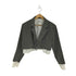 ENC layered design short jacket レディース F