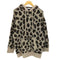 ザラ ZARA レオパード ニット パーカー レディース import:XS