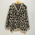 ザラ ZARA レオパード ニット パーカー レディース import:XS