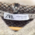 ザラ ZARA レオパード ニット パーカー レディース import:XS