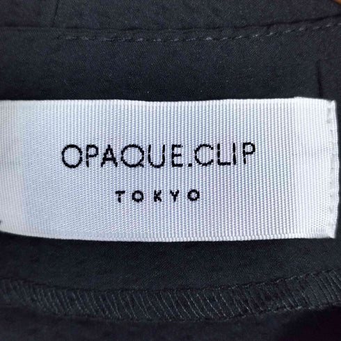 オペークドットクリップ OPAQUE.CLIP 24SS ドライタッチフィット&フレアワンピース ストレッチ イージーケア 吸水速乾/洗濯機洗い可 レディース JPN:36