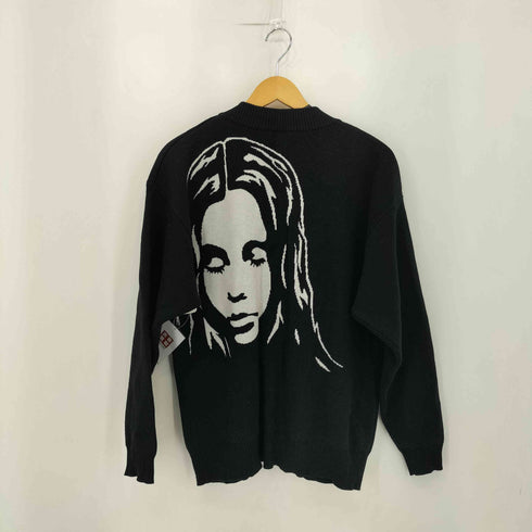 エックスガール X-girl FACE JACQUARD KNIT CARDIGAN レディース O