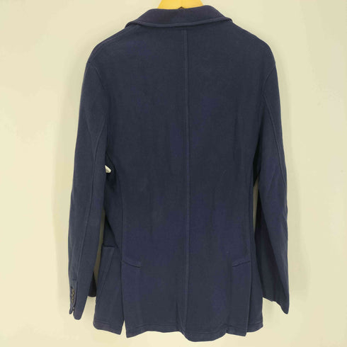 ポロバイラルフローレン Polo by RALPH LAUREN 00S スウェット地 シングルブレスト 2B テーラード ジャケット メンズ import:M