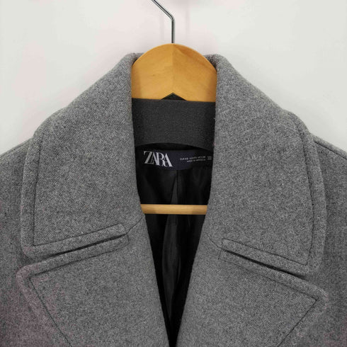 ザラ ZARA ウールオーバーサイズコート レディース import:XS