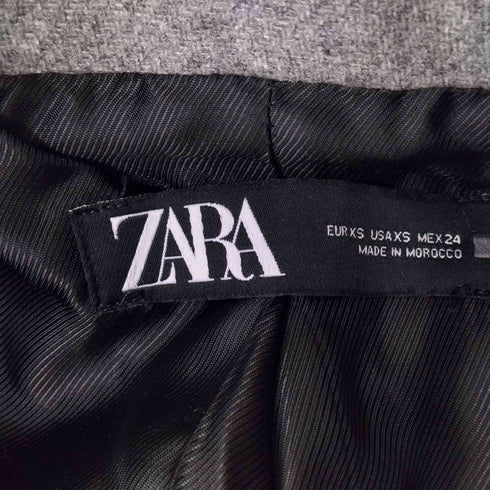ザラ ZARA ウールオーバーサイズコート レディース import:XS
