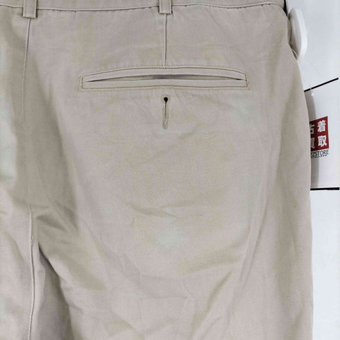 ランズエンド LANDS END TRADITIONAL FIT 2タック コットンチノパンツ メンズ FR:36-38