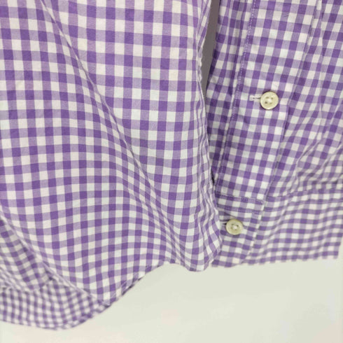 ラルフローレン RALPH LAUREN ギンガムチェック ロングスリーブ レギュラーカラーシャツ メンズ M