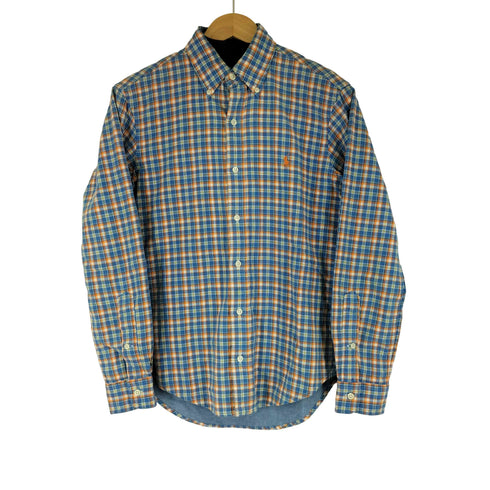 ラルフローレン RALPH LAUREN スモールポニー BD チェック柄シャツ メンズ import:XS