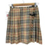 バーバリーブルーレーベル BURBERRY BLUE LABEL ノバチェック ラッププリーツミニスカート レディース JPN:36