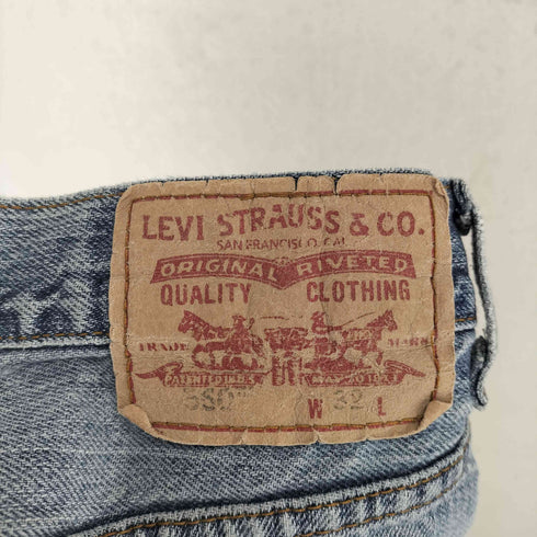 リーバイス Levis 550 RELAXED FIT デニムハーフパンツ メンズ W32