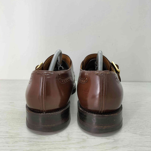 三都市Church's PICCADILLY DK BROWN BOOKBINDER ピカデリー モンクストラップ メンズ UK:7.5