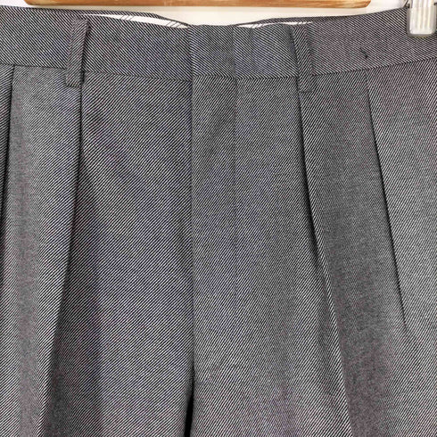 バーバリーズ BURBERRYS 80S ウール100% ストライプ ダブルブレストジャケット&パンツ セットアップ メンズ AB5/パンツW85