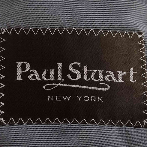 ポールスチュアート Paul Stuart ウール100% ショールカラー 1Bテーラードジャケット&サスペンダー付きパンツ セットアップ メンズ