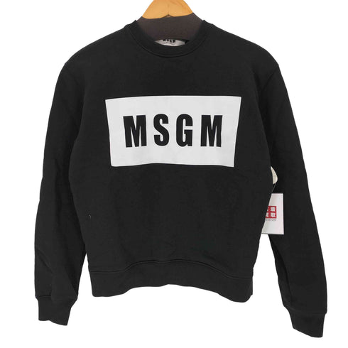 エムエスジーエム MSGM PANEL SWEAT SHIRT レディース import:S