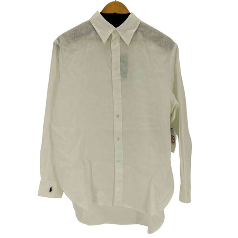ポロバイラルフローレン Polo by RALPH LAUREN リネン100% L/Sシャツ メンズ import:S