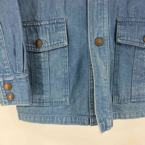 エドウィン EDWIN 70S デニム サファリジャケット メンズ import:M
