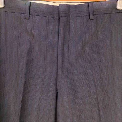 バーバリーズ BURBERRYS 80S ウール100% 背抜き ストライプ 2Bテーラードジャケット&パンツ セットアップ メンズ AB4