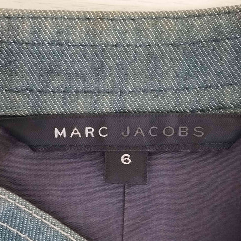 マークジェイコブス MARC JACOBS スタンドカラー ダブルデニムジャケット レディース 6