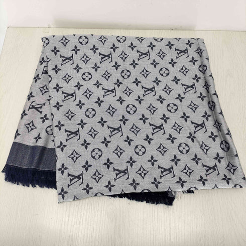 ルイヴィトン LOUIS VUITTON ショール モノグラム デニム レディース