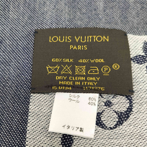 ルイヴィトン LOUIS VUITTON ショール モノグラム デニム レディース