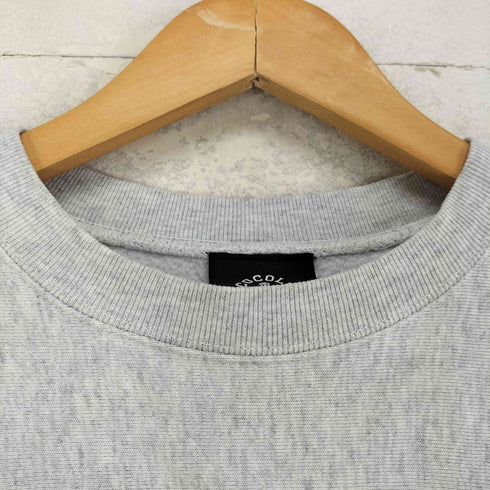 ココロブランド COCOLO BLAND フロント刺繍クルーネックスウェット メンズ M