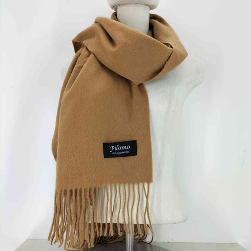 Filomo カシミヤ100%マフラー メンズ