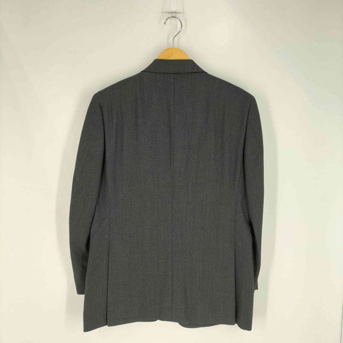 バーバリーズ BURBERRYS 80S ALPACA&MOHAIR アルパカ モヘヤ混 ヘリンボーン 2Bテーラードジャケット メンズ AB5