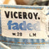 VICEROY 70S ジップフライ フレアデニムパンツ レディース W.28 L.M