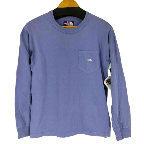 ノースフェイスパープルレーベル THE NORTH FACE PURPLE LABEL 7OZ LONG SLEEVE POCKET TEE メンズ import:S
