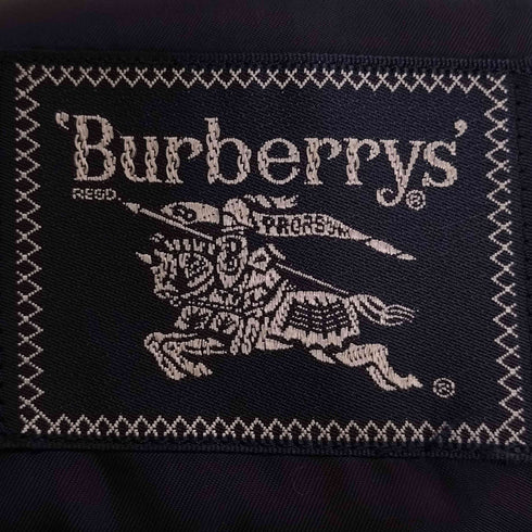 バーバリーズ BURBERRYS 80S ウール100% 紺ブレ 金ボタン 背抜き 2Bテーラードジャケット メンズ AB5