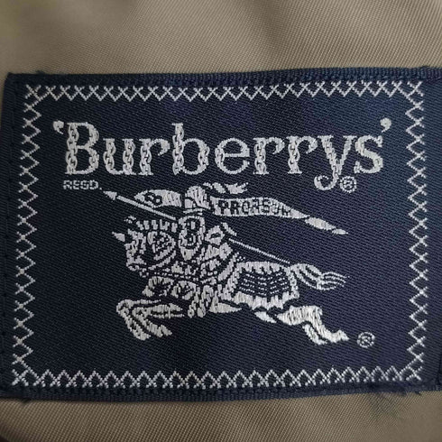 バーバリーズ BURBERRYS 80S ウール100% チェック 2Bテーラードジャケット メンズ AB5