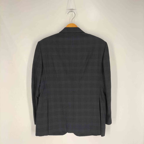 バーバリーロンドン BURBERRY LONDON キッドモヘヤ ウールシルク シアサッカー 背抜き 2Bテーラードジャケット メンズ AR4