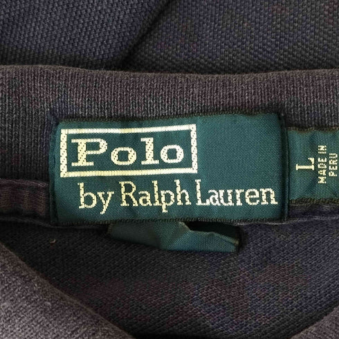 ポロバイラルフローレン Polo by RALPH LAUREN ビックポニー ナンバリング S/Sポロシャツ メンズ JPN:L