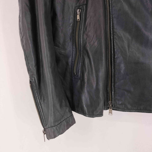 ビューティーアンドユースユナイテッドアローズ BEAUTY & YOUTH UNITED ARROWS 羊革 ショートカラーレザーダブルライダース メンズ JPN:M