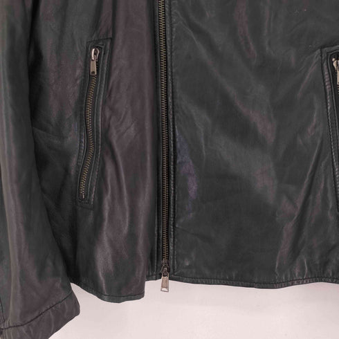 ビューティーアンドユースユナイテッドアローズ BEAUTY & YOUTH UNITED ARROWS 羊革 ショートカラーレザーダブルライダース メンズ JPN:M